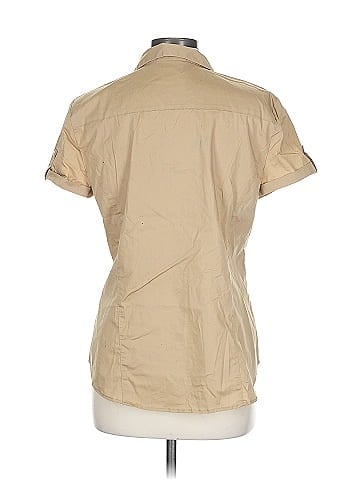 7th Avenue Design Studio New York & Company Short Sleeve Button-Down Shirt (view 2)