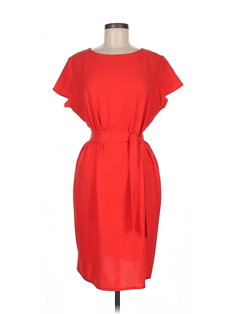 Pre-owned Aerin Casual Dress In Red