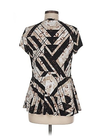 Dana Buchman Short Sleeve Blouse (view 2)