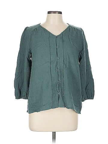 Skies Are Blue 3/4 Sleeve Blouse (view 1)