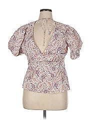 J.Crew Collection Short Sleeve Blouse
