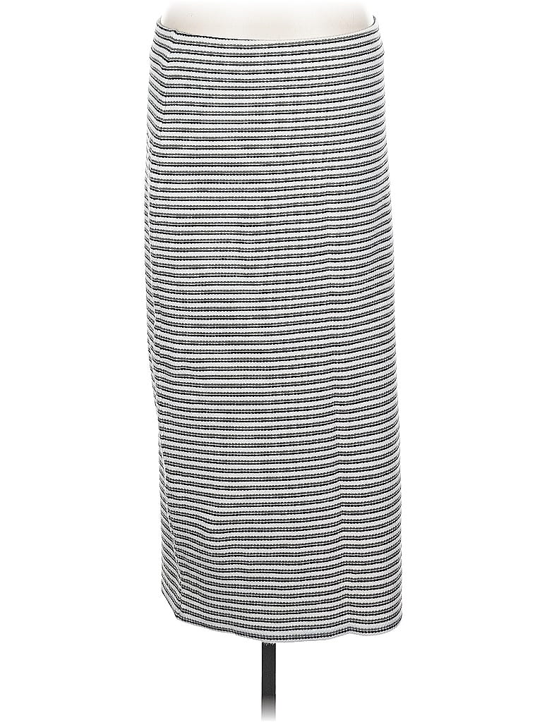 Pre-owned Ann Taylor Loft Casual Skirt In Gray