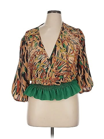 Ashley Stewart 3/4 Sleeve Blouse (view 1)