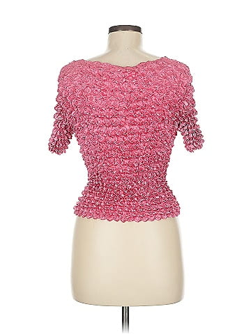 f.c Cute Pink Smocked Top (view 2)