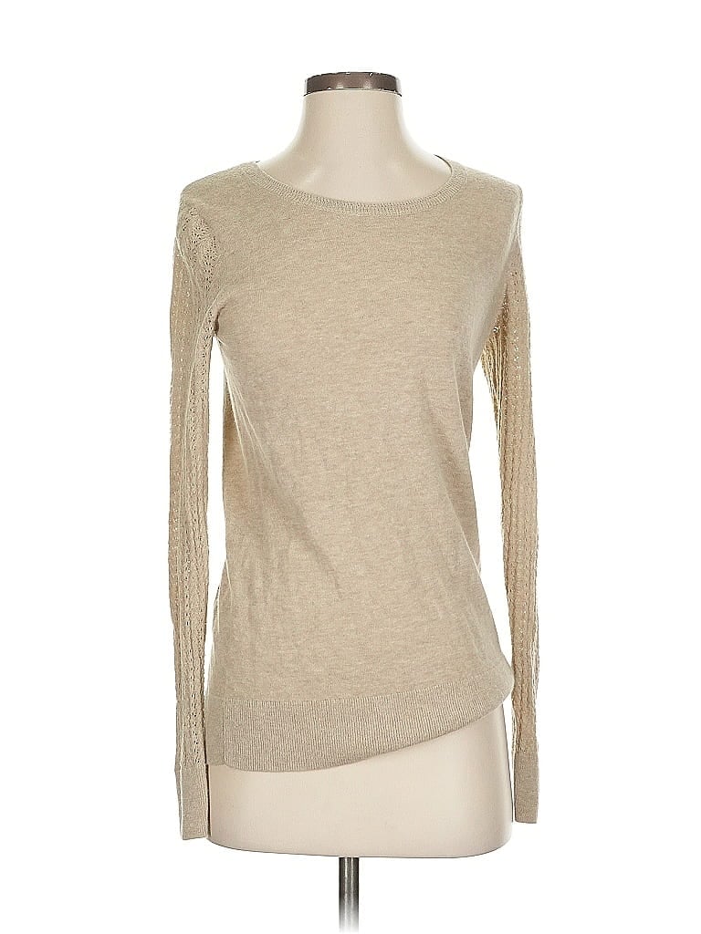 Pre-owned Ann Taylor Pullover Sweater In Brown