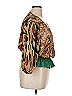 Ashley Stewart 100% Polyester Green 3/4 Sleeve Blouse Size 14 (petite) - photo 4