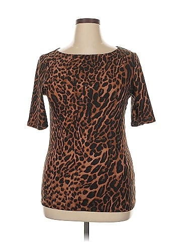 Lauren by Ralph Lauren Short Sleeve T-Shirt (view 1)