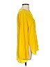 BCBGMAXAZRIA 100% Silk Yellow Long Sleeve Silk Top Size XXS - photo 4