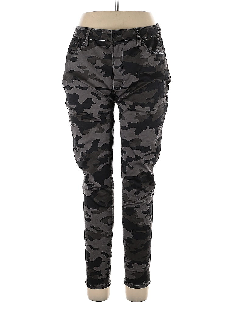 Pre-owned Design Lab Lord & Taylor Cargo Pants In Black