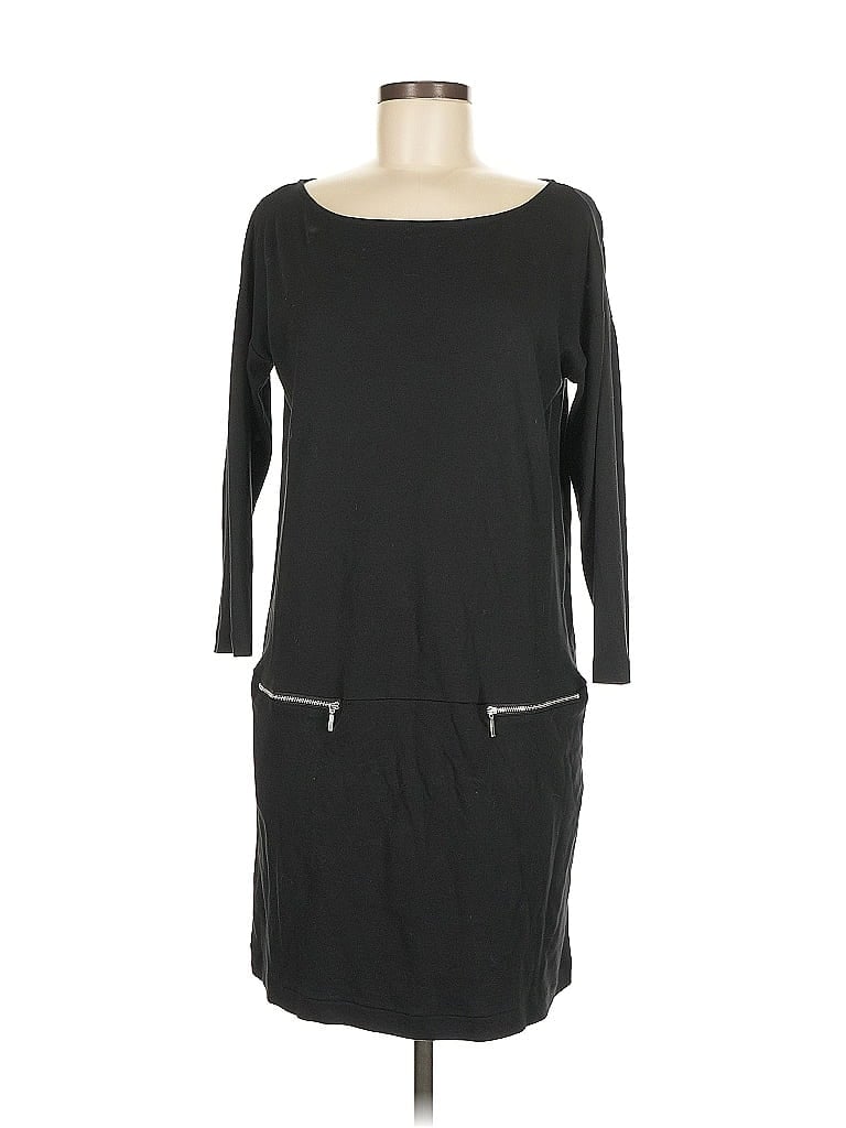 Click to view more detailed imagery on our partner's website Pre-owned Joan Vass Casual Dress In Black