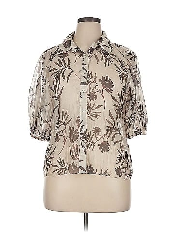 Alexia Admor Short Sleeve Blouse (view 1)