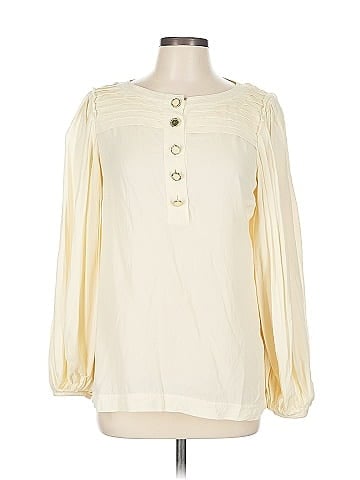Tory Burch 3/4 Sleeve Silk Top (view 1)