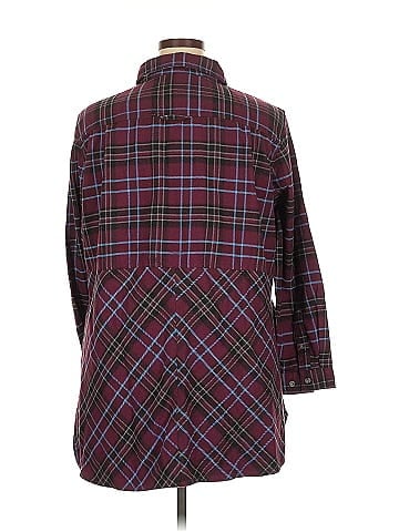 Duluth Trading Co. 3/4 Sleeve Button-Down Shirt (view 2)