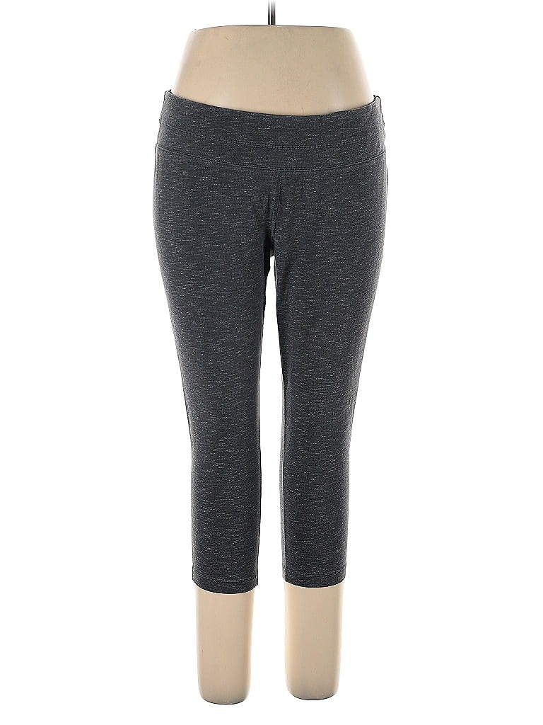 Tek Gear Gray Active Pants Size 1X - photo 1