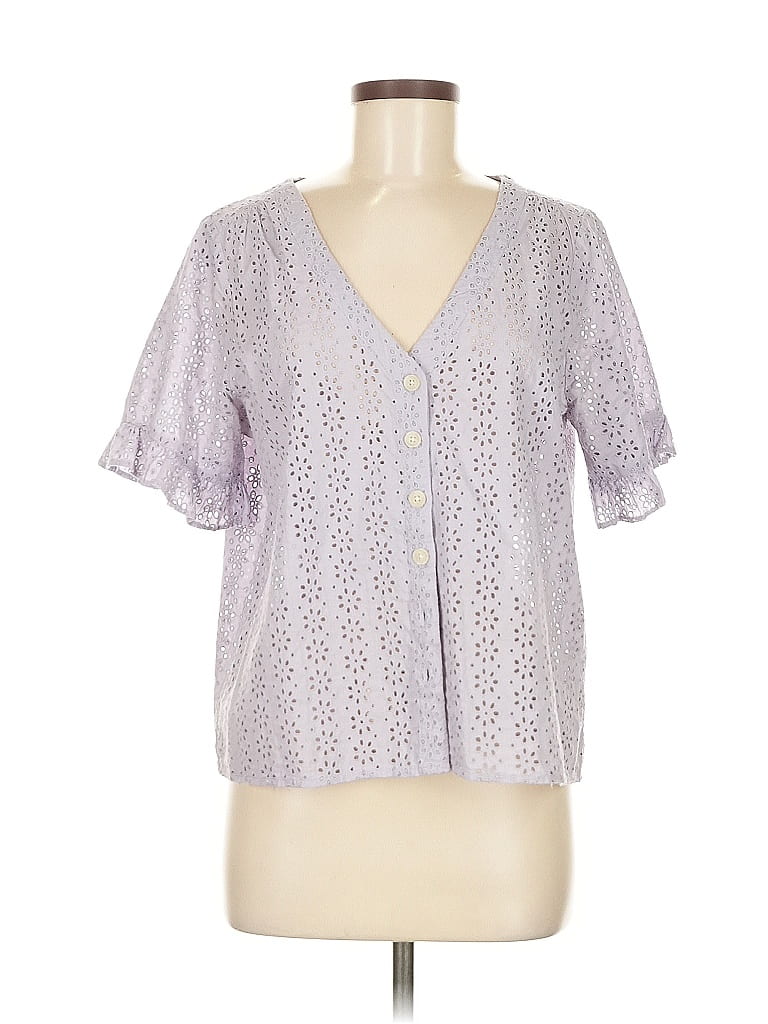 Blouse Manches Courtes Blanche Madewell - Taille 2XS, Occasion Très Bon état