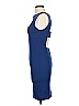 Catherine Malandrino Solid Blue Cocktail Dress Size S - photo 5
