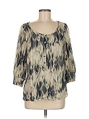 Robert Rodriguez 3/4 Sleeve Silk Top