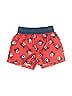Disney Baby 100% Polyester Print Red Board Shorts Size 3-6 mo - photo 1