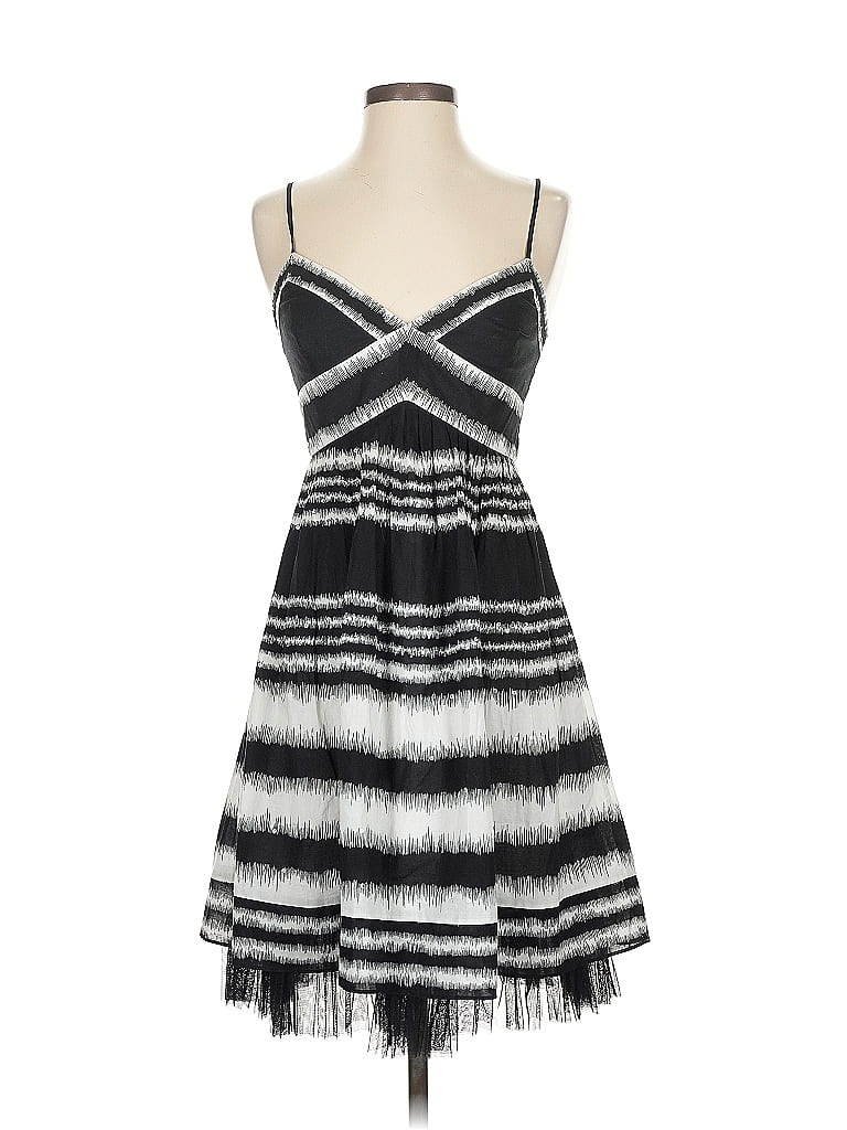 Pre-owned Bcbgmaxazria Cocktail Dress In Black