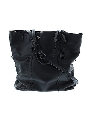 H By Halston Leather Satchel (view 1)