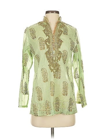 juliet dunn Long Sleeve Blouse (view 1)