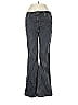 Thalia Sodi Chevron-herringbone Gray Jeans Size 9 - photo 1