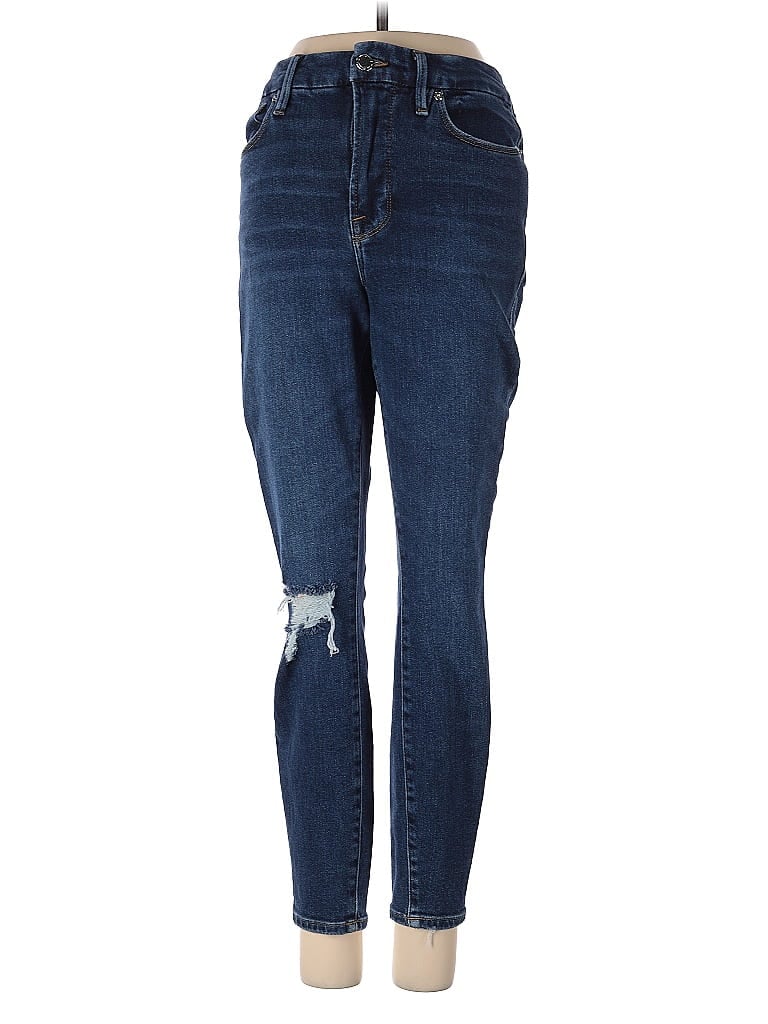 Pre-owned Good American Jeans In Blue