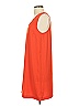 Everly 100% Polyester Solid Orange Casual Dress Size S - photo 4
