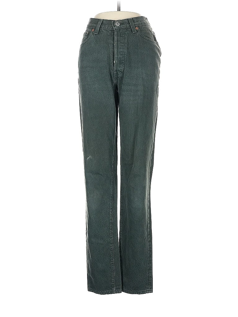 Pre-owned Levi's Jeans In Green