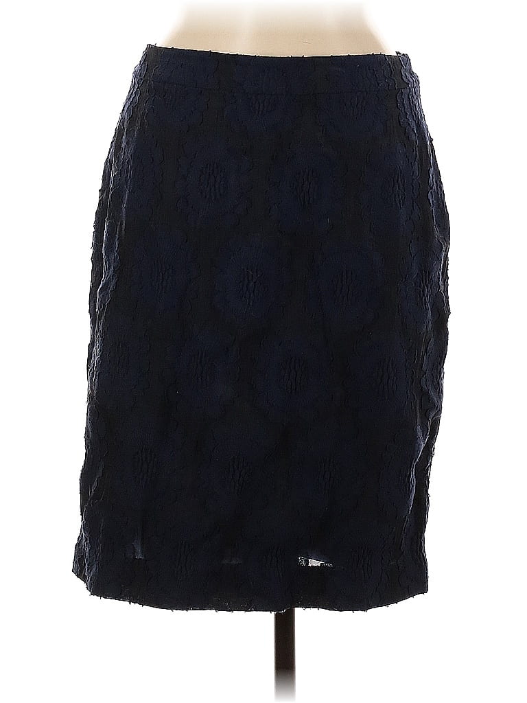Pre-owned Ann Taylor Formal Skirt In Blue