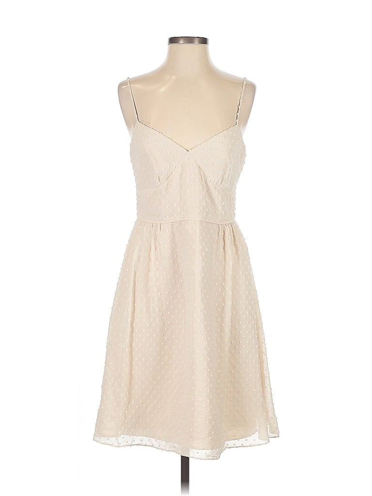 J.CREW COLLECTION Pre-owned Casual Dress In White