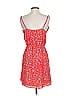 Everly 100% Polyester Paisley Red Casual Dress Size S - photo 2