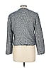 Banana Republic Tweed Gray Blue Jacket Size 12 - photo 2