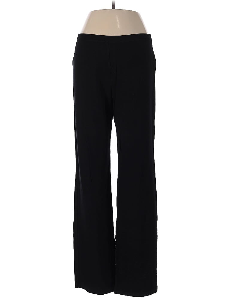 Pre-owned Eileen Fisher Casual Pants In Black
