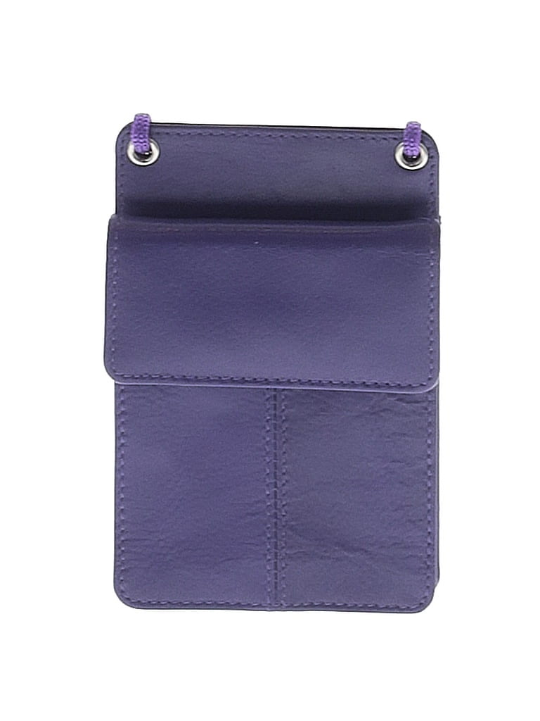 Pre-owned Unbranded Card Holder In Purple