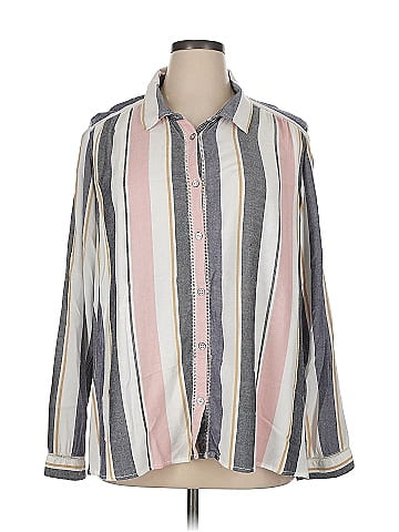 Roxy Long Sleeve Button-Down Shirt (view 1)