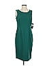 Le Suit Solid Green Cocktail Dress Size 4 - photo 1