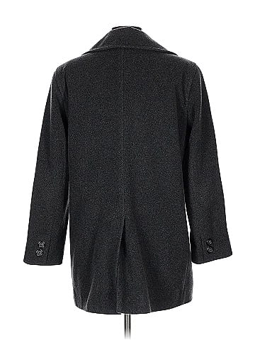 Larry Levine Wool Coat (view 2)
