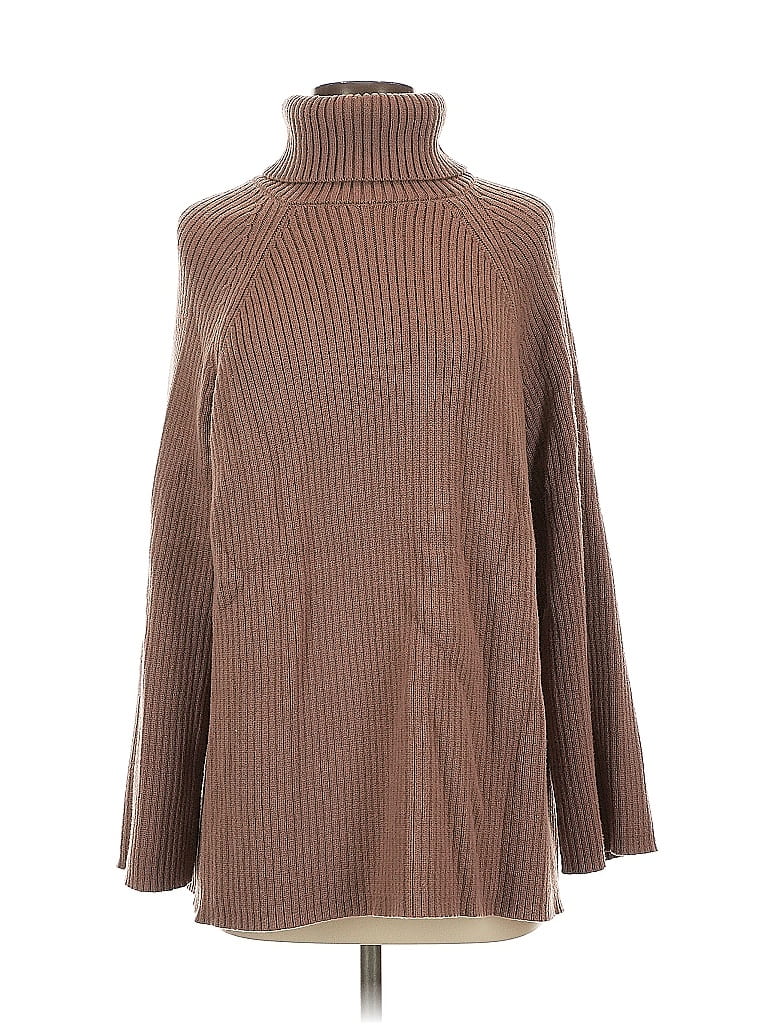 Pre-owned Lillusory Turtleneck Sweater In Brown