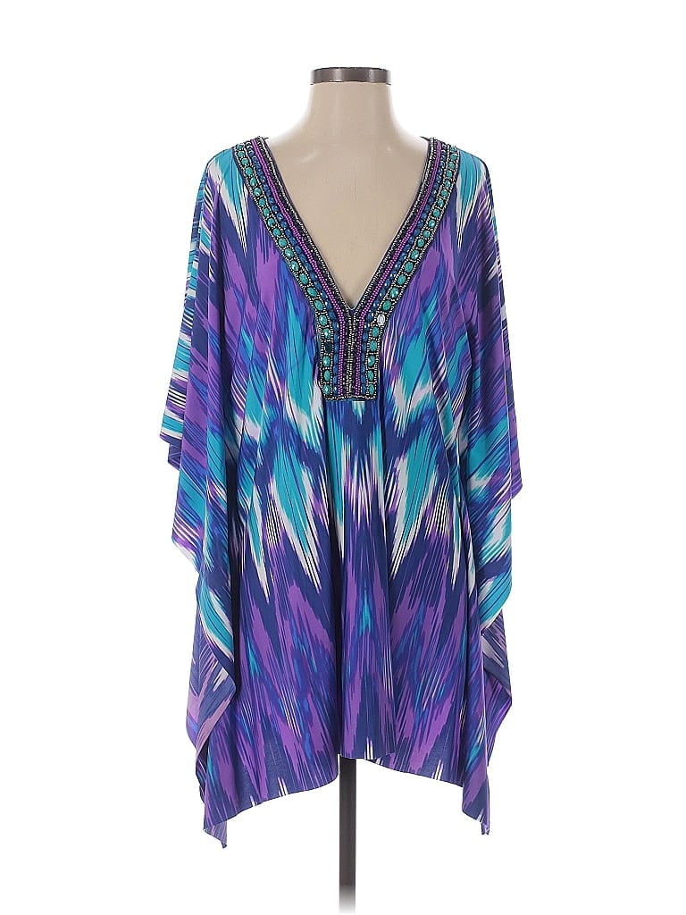 Pre-owned Kenneth Cole New York Kimono In Blue