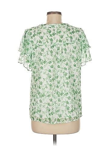 Skies Are Blue Short Sleeve Blouse (view 2)