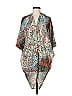 Joseph Ribkoff Paisley Silver Black Kimono Size 8 - photo 1