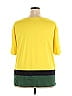 Cuddl Duds Color Block Yellow Short Sleeve T-Shirt Size 2X - photo 2