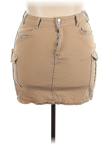 Shein Curve Casual Skirt (view 1)