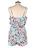Shein 100% Polyester Tropical Blue Romper Size L - photo 2
