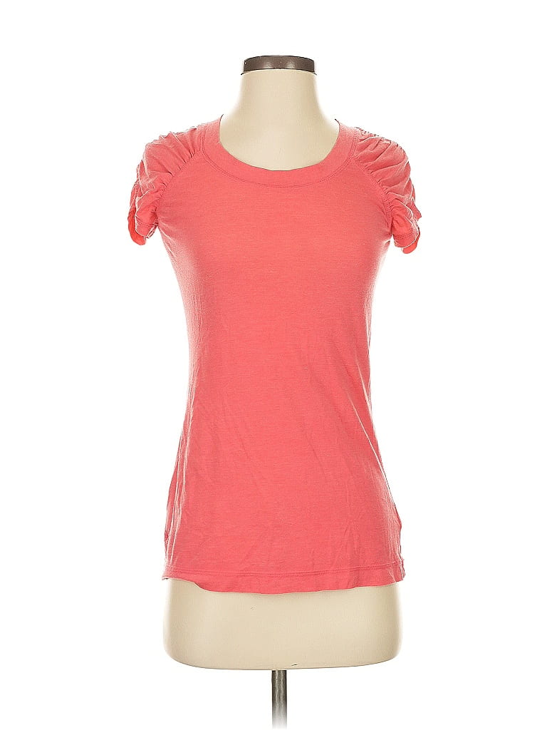 Pre-owned Athleta Short Sleeve T-shirt In Pink