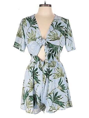 Peach Love Romper (view 1)