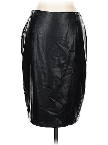 KF/KaufmanFranco Collective Faux Leather Skirt (view 1)