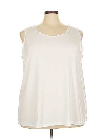 Susan Graver Sleeveless T-Shirt (view 1)