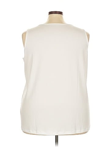 Susan Graver Sleeveless T-Shirt (view 2)